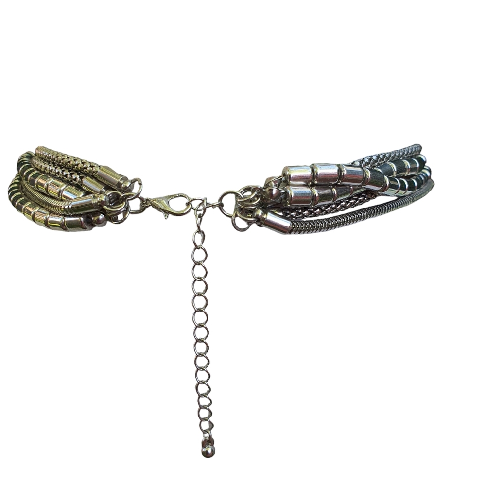 Multi Strand Fashion Necklace - Picture 3 of 4